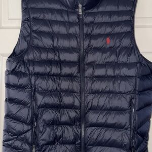 Polo Ralph Lauren Puffer Vest with Red Logo